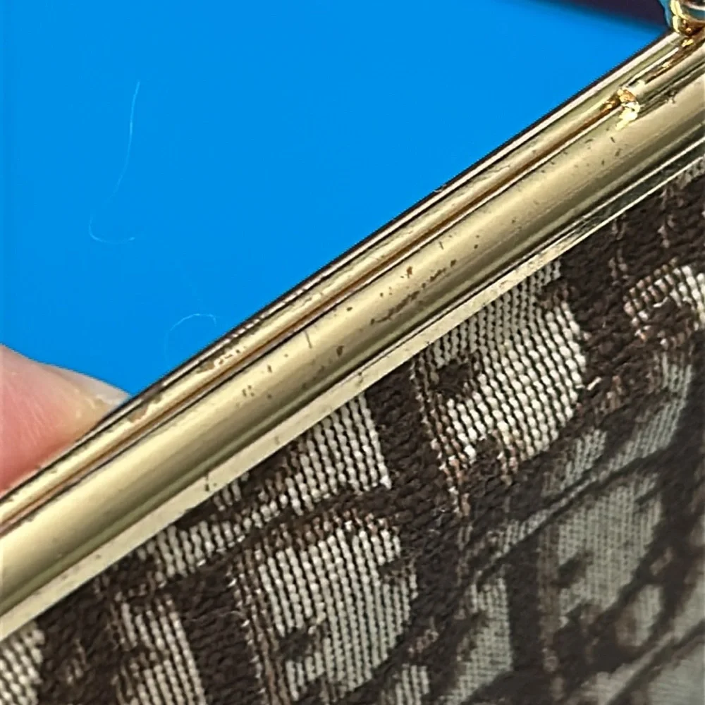 Dior Brown Monogram Clutch